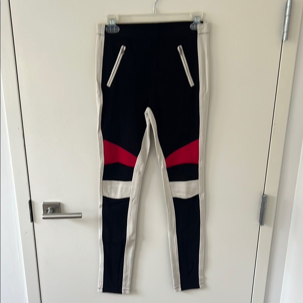 BCBG Maxazria Moto Leggings